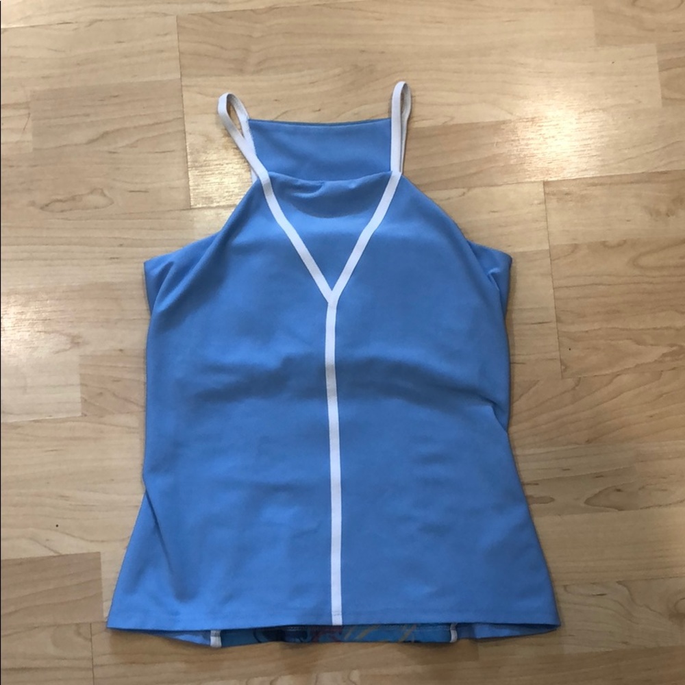 Eliza Audley Light Blue Tank Top